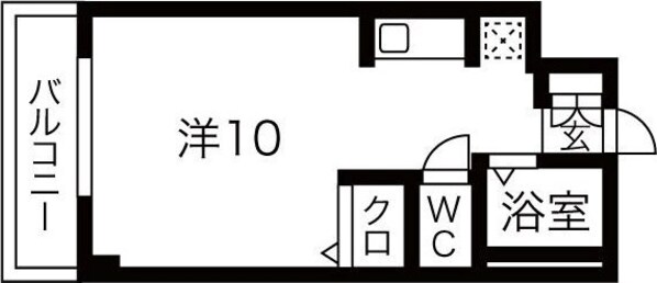 ダブルーンII井尻の物件間取画像